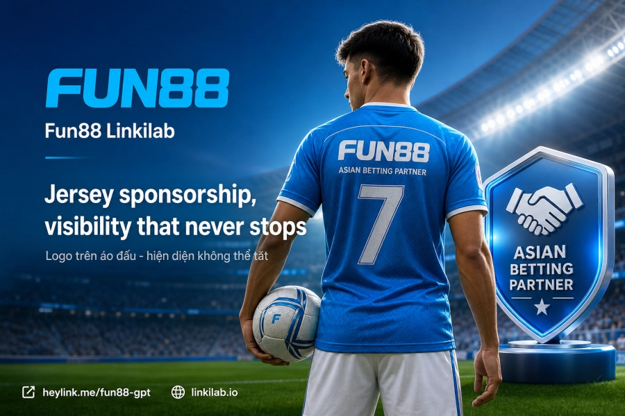 logo Fun88 áo đấu Newcastle United Premier League tài trợ chính thức