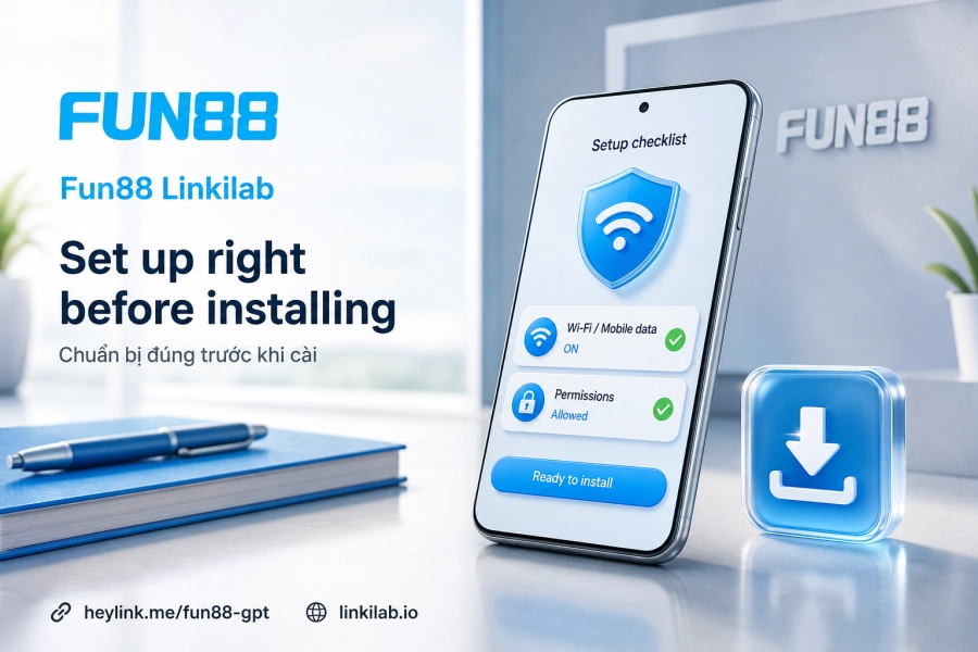 yêu cầu thiết bị Android cài APK Fun88 dung lượng hệ điều hành