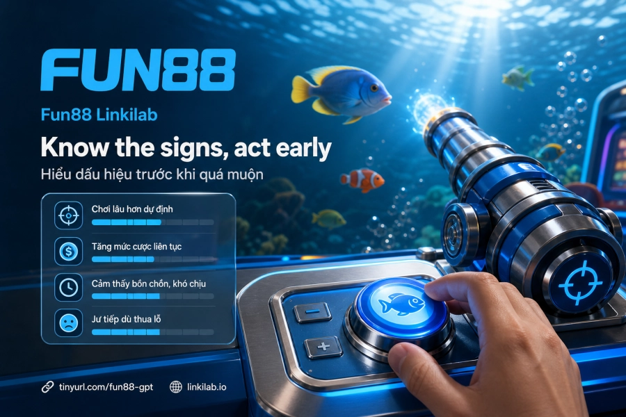 dấu hiệu nghiện cờ bạc Fun88 nhận diện hành vi rủi ro sớm
