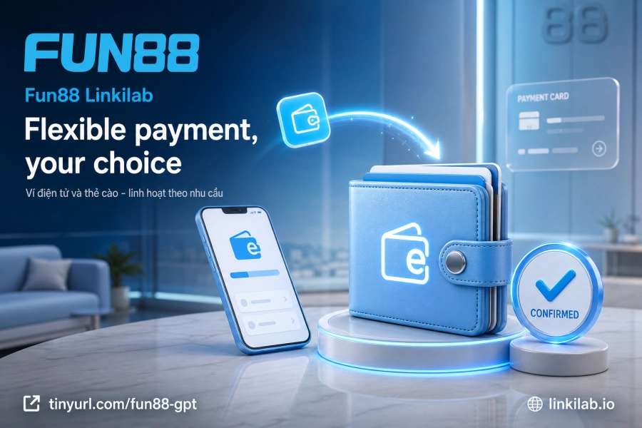 nạp tiền Fun88 ví điện tử thẻ cào Cash kênh thay thế ngân hàng