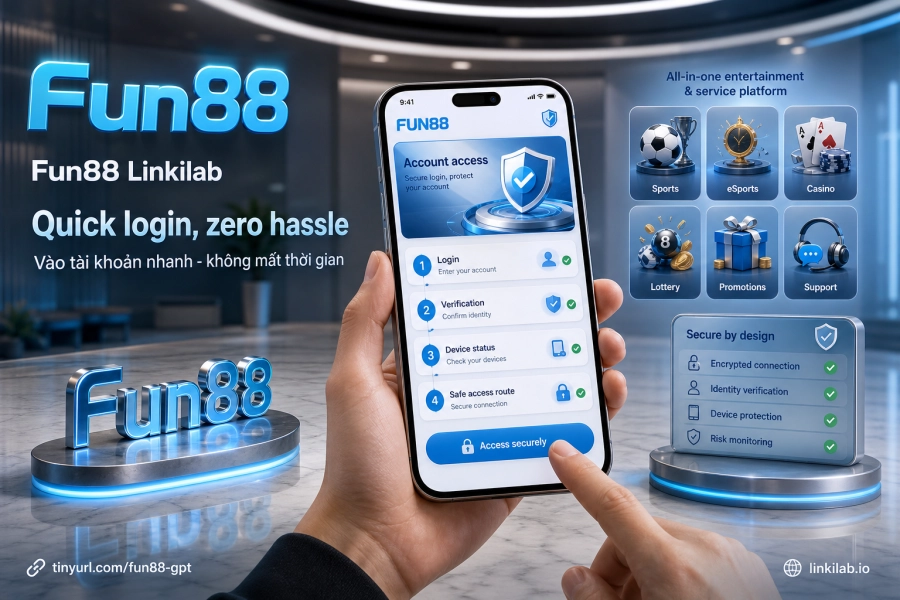 ba cách đăng nhập Fun88 website app trình duyệt di động